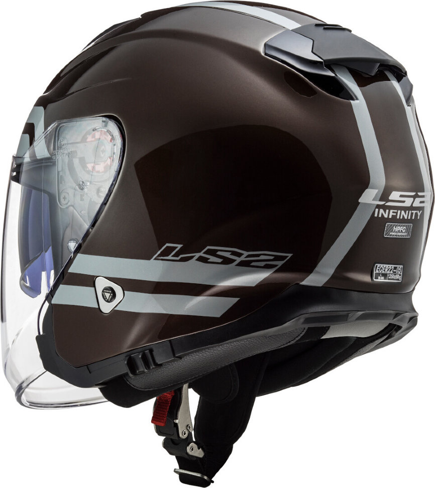 Мотошлем LS2 OF521 Infinity Hyper Wood