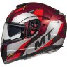 Мотошлем MT Helmets Atom SV Transcend Gloss Red/Grey/Black