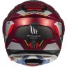 Мотошлем MT Helmets Atom SV Transcend Gloss Red/Grey/Black