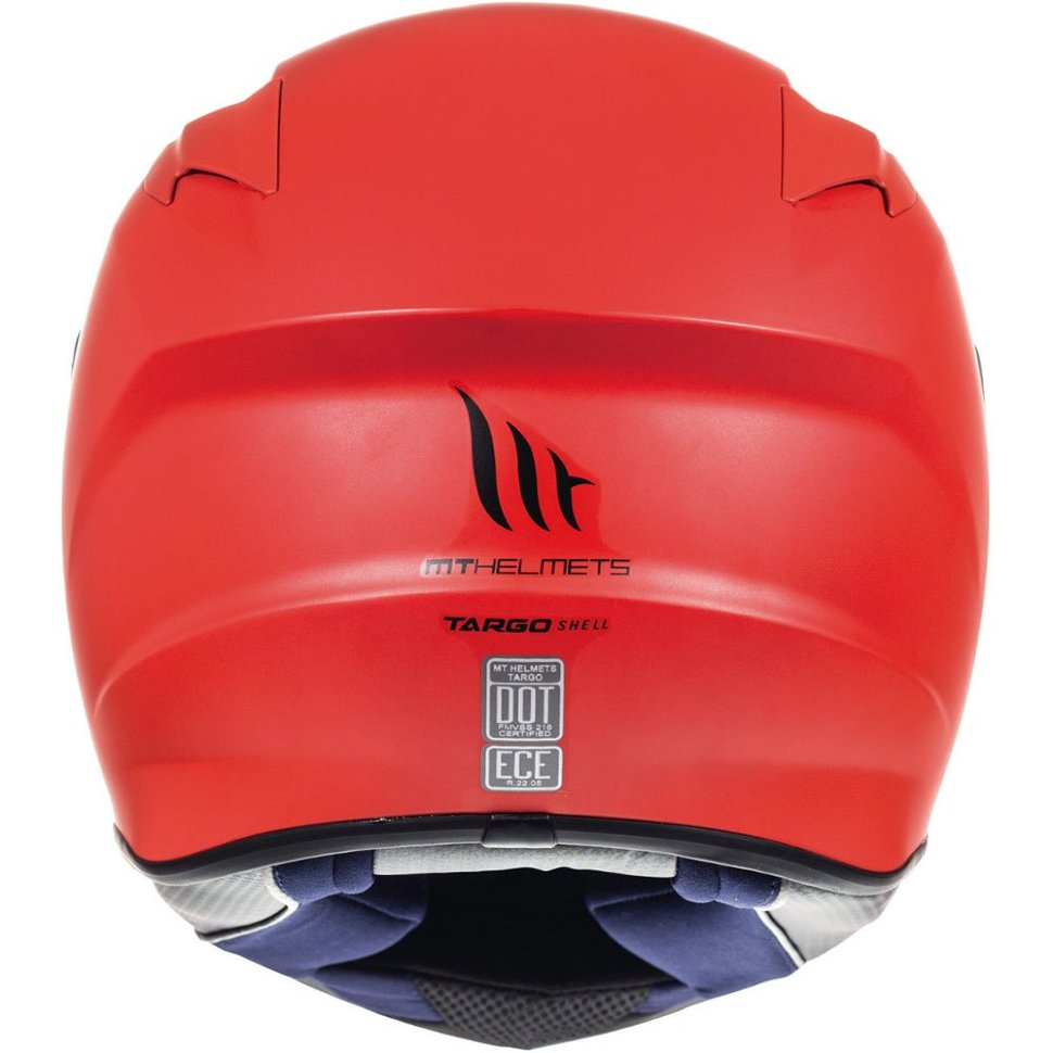 Мотошлем MT Helmets Targo Solid Matt Red