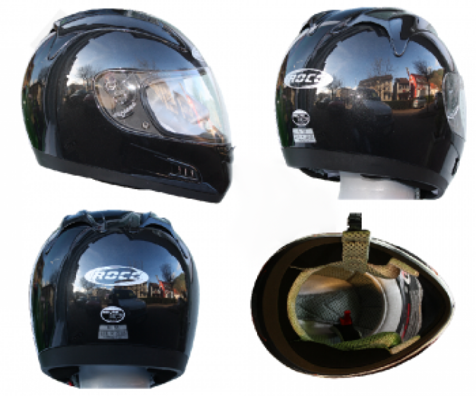 Мотошлем Rocc 300 Uni Schwarz