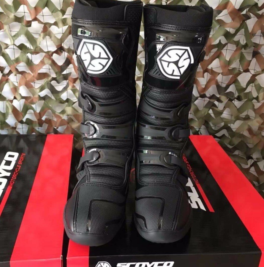 Мотоботы Scoyco MBM003 Black