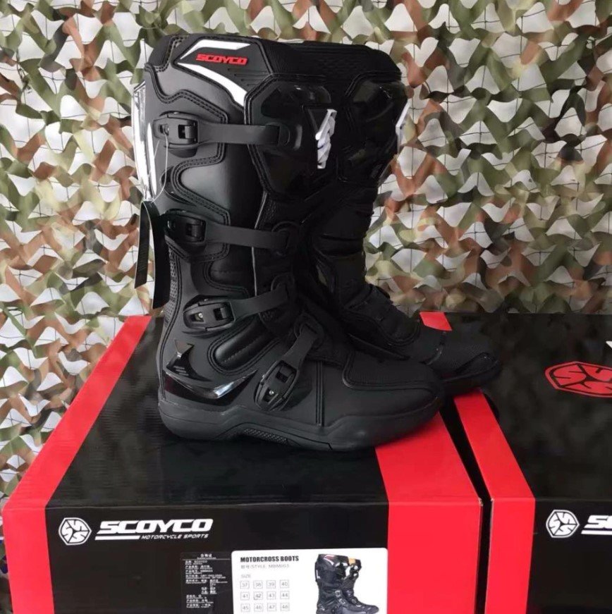 Мотоботы Scoyco MBM003 Black