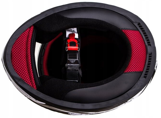 Мотошлем LS2 FF353 Rapid Deadbolt Matt Black/White