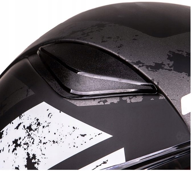 Мотошлем LS2 FF353 Rapid Deadbolt Matt Black/White