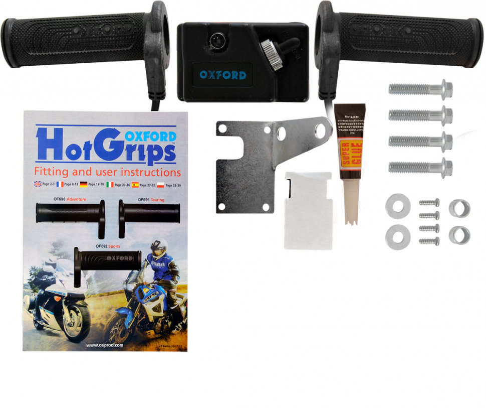 Ручки с подогревом Oxford Hotgrips Commuter&Handlebar Switch (OF771)
