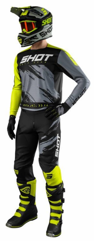 Мотоджерси Shot Racing Contact Draw Yellow