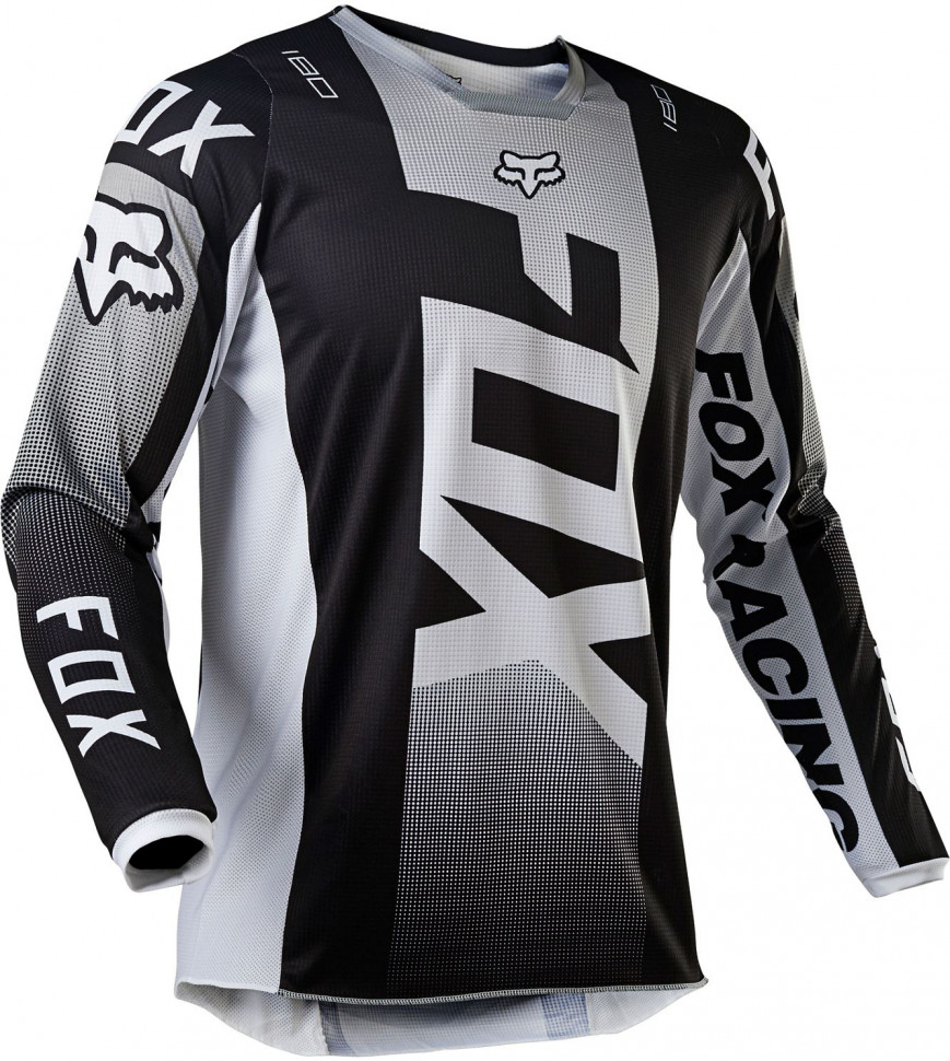 Мотоджерси Fox 180 Oktiv Jersey Black/White