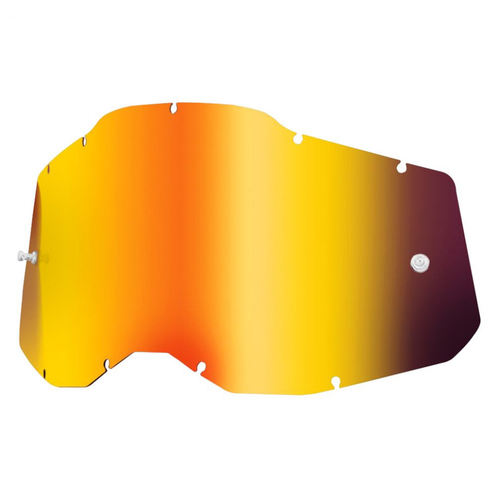 Змінна лінза до окулярів Ride 100% RC2/AC2/ST2 Replacement Mirror Lens Anti-Fog Red (51008-251-01)