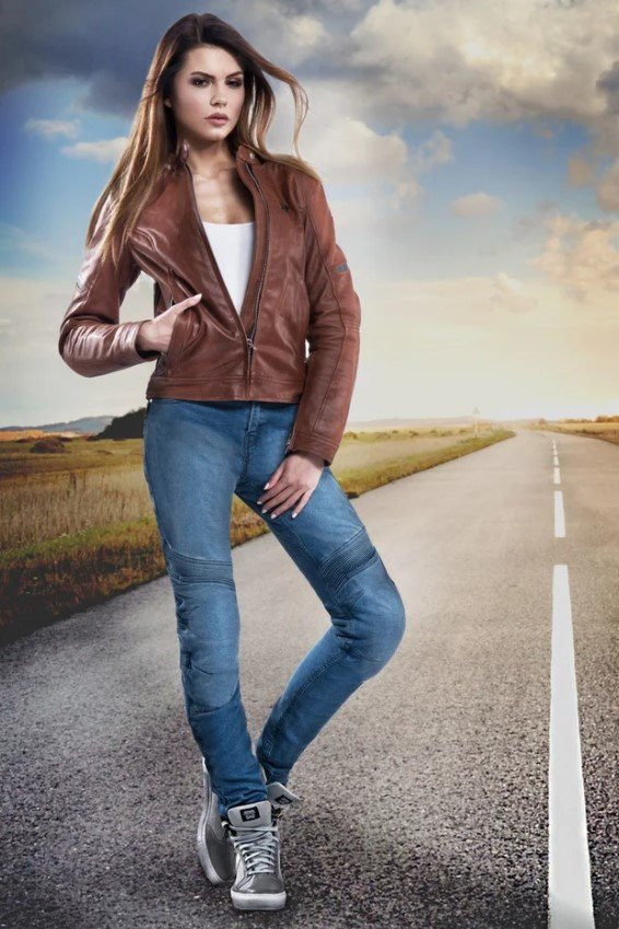 Мотоджинсы Shima Jess Lady Black