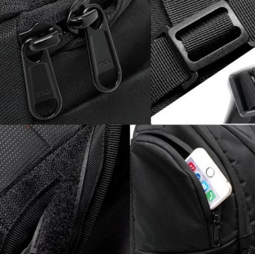 Рюкзак для фотоаппарата Indepman DCA-0781G Black/Green (58486)