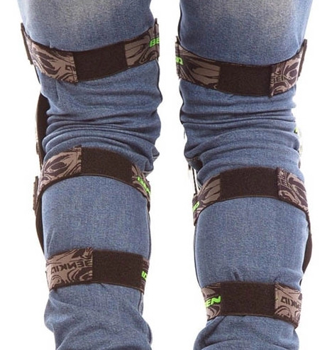 Наколенники Motorace NMX-003 Black/Red