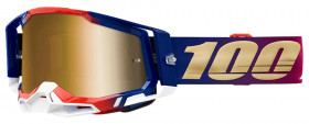 Мото очки 100% Racecraft 2 Goggle United Mirror Lens True Gold (50121-253-02)