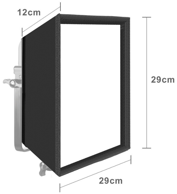 Софтбокс GVM 500 для LED 480LS/560AS/800DRGB 28х28 см (Softbox 500)