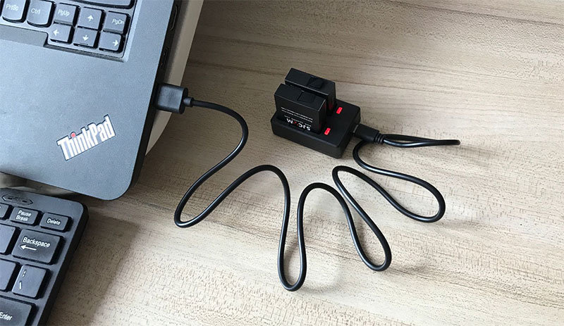 Набор SJCAM Batteries with Dual-slot Charger for SJ8