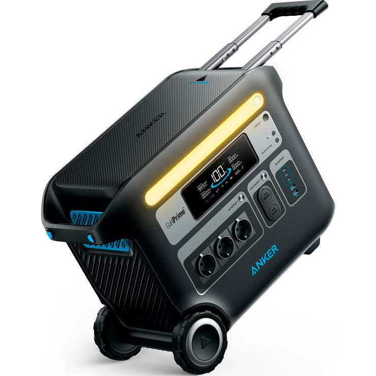 Зарядна станція Anker PowerHouse 767 (2048 Вт·год / 2400 Вт) (A1780)