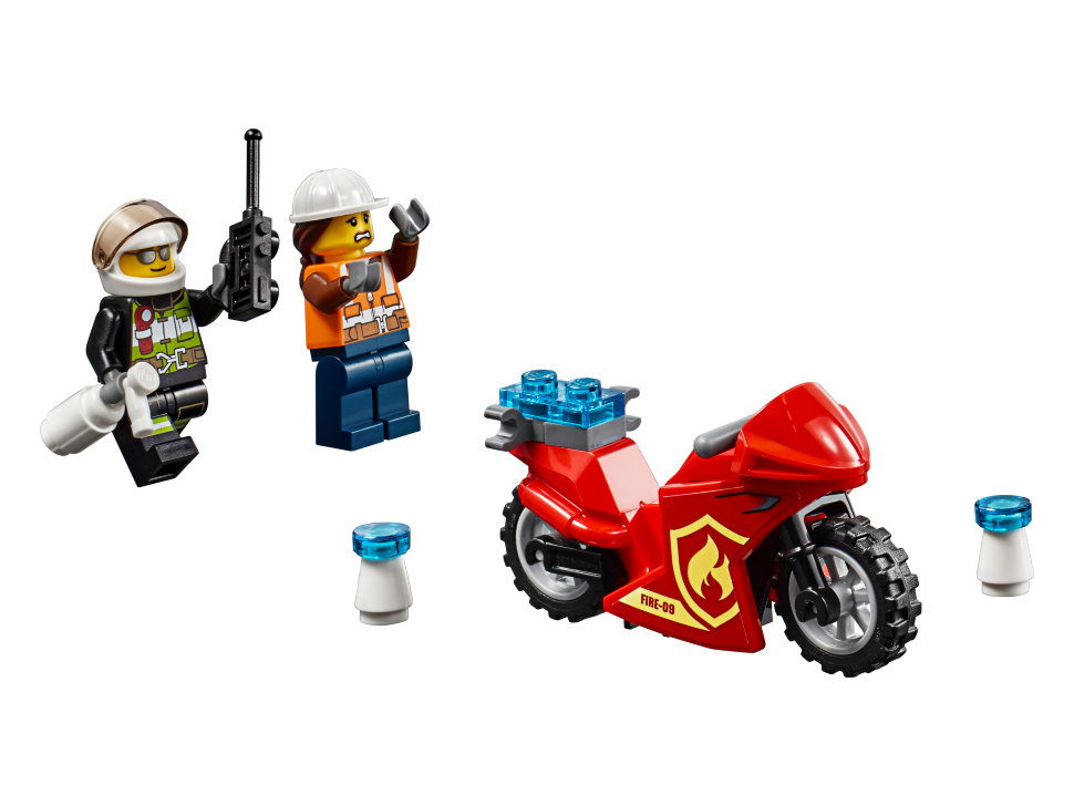 Конструктор Lego City: центральная пожарная станция (60216)