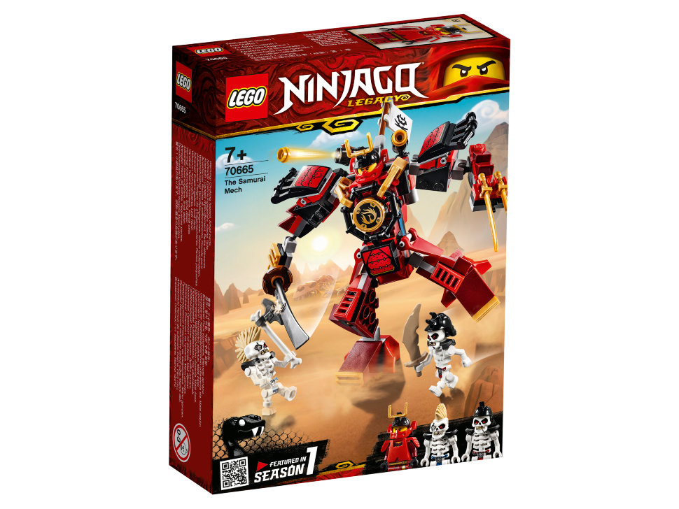 Конструктор Lego Ninjago: робот-самурай (70665)