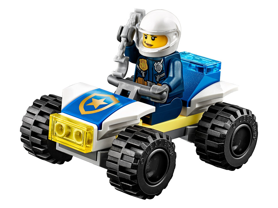 Конструктор Lego City: погоня на полицейском вертолёте (60243)