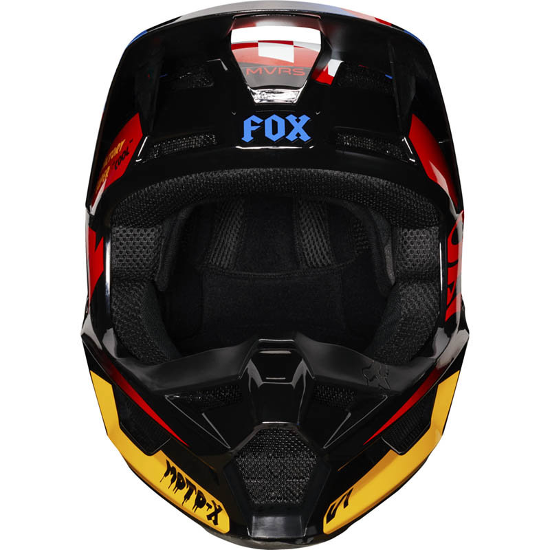 Мотошлем детский FOX V1 Czar Black/Yellow