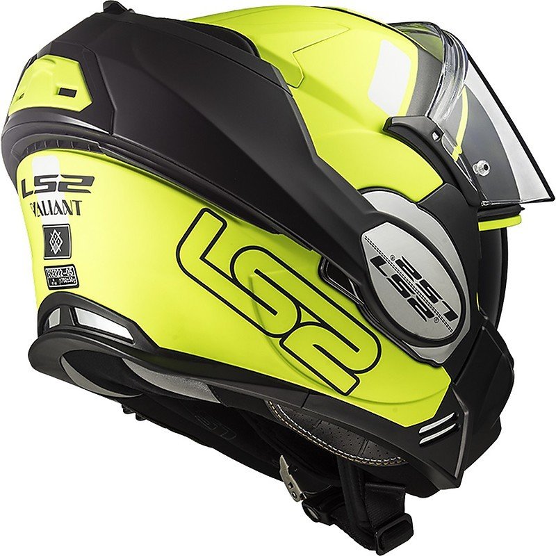 Мотошлем LS2 FF399 Valiant Prox Matt H-V Yellow/Black