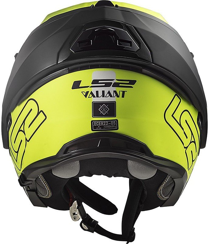 Мотошлем LS2 FF399 Valiant Prox Matt H-V Yellow/Black