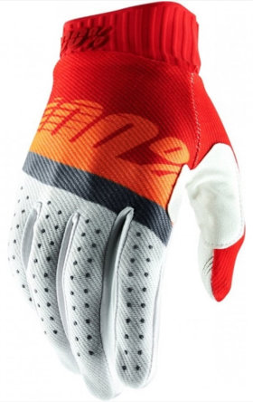 Мотоперчатки Ride 100% Ridefit Glove Red/Orange/Blue