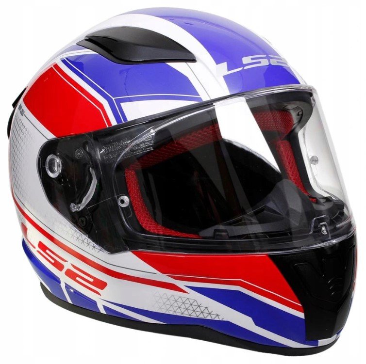 Мотошлем LS2 FF353 Rapid Infinity White/Red/Blue