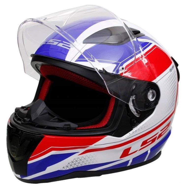 Мотошлем LS2 FF353 Rapid Infinity White/Red/Blue