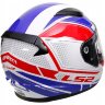 Мотошлем LS2 FF353 Rapid Infinity White /Red /Blue