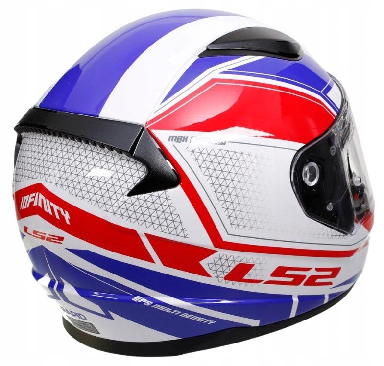 Мотошлем LS2 FF353 Rapid Infinity White/Red/Blue