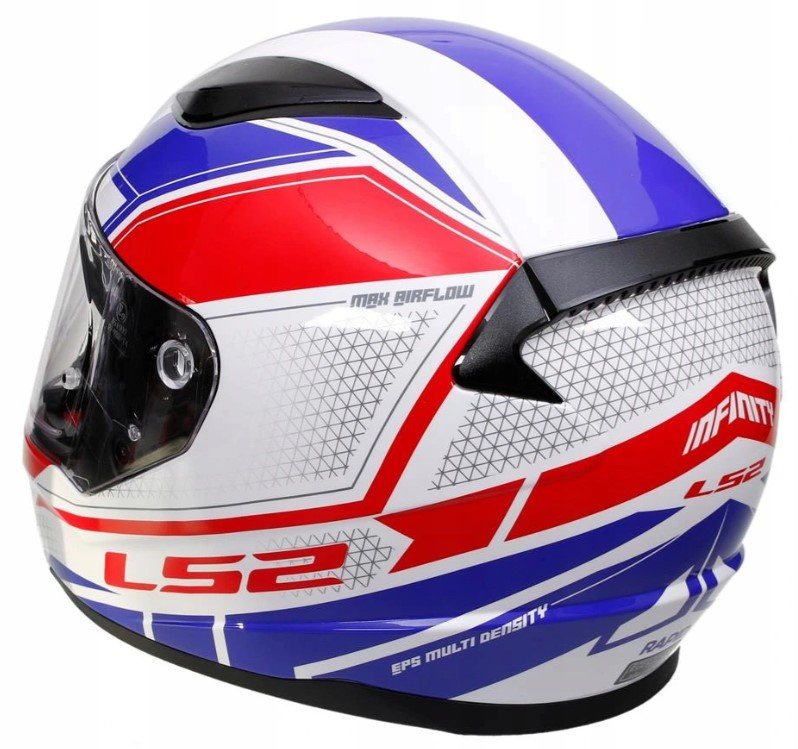 Мотошлем LS2 FF353 Rapid Infinity White/Red/Blue