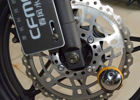 Мотозамок с сигнализацией Kovix KGL60 BK Black (KGL60 BK)