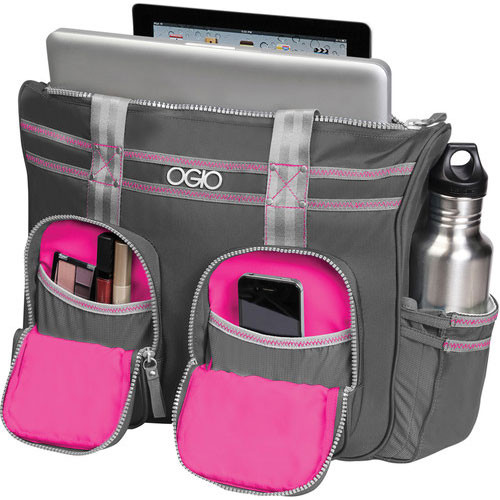 Сумка для ноутбука 13" OGIO Lisbon Tote Gray/Pink (114011.442)