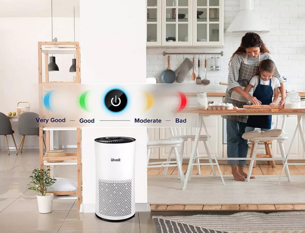 Очиститель воздуха Levoit Air Purifier LV-H133-RWH Tower White (HEAPAPLVNEU0039)
