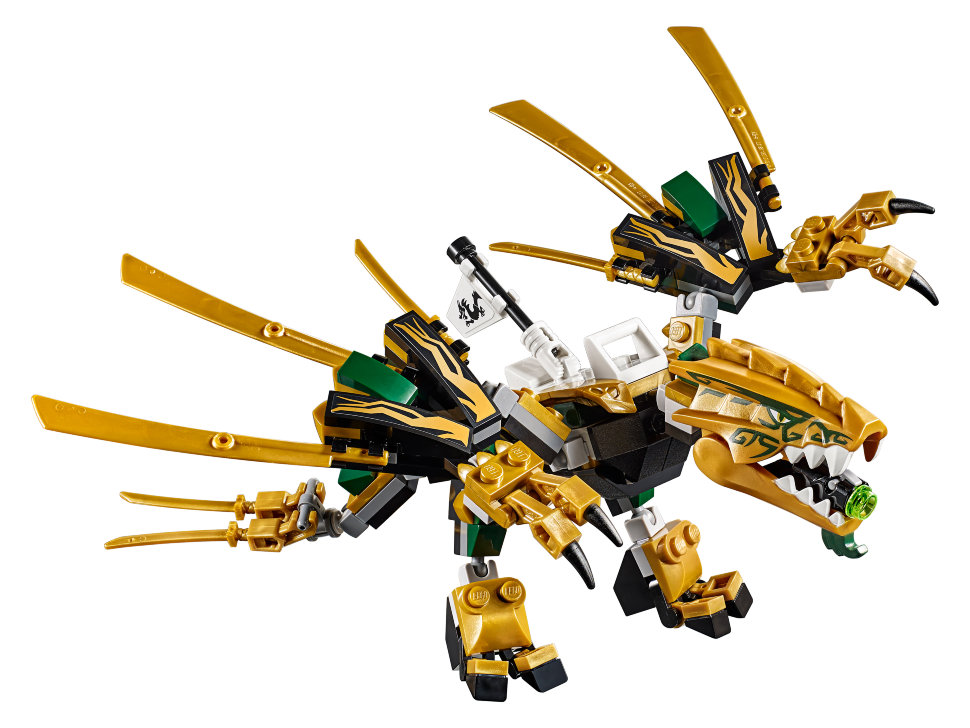 Конструктор Lego Ninjago: золотой дракон (70666)