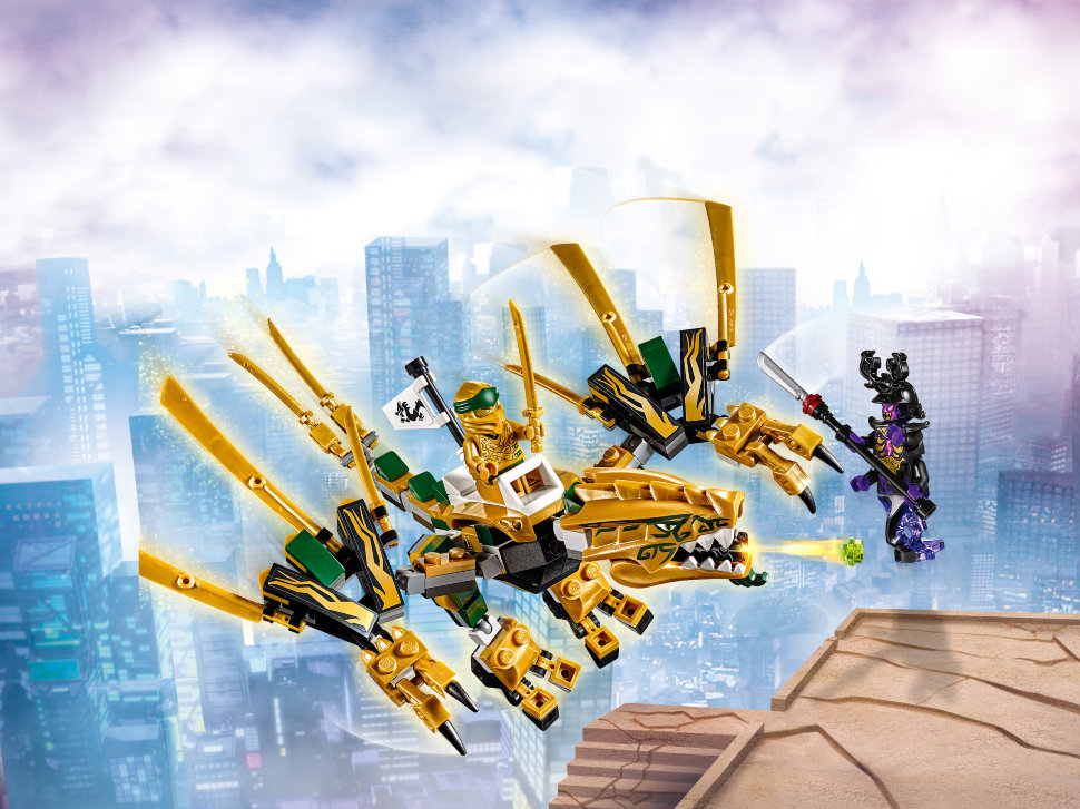 Конструктор Lego Ninjago: золотой дракон (70666)