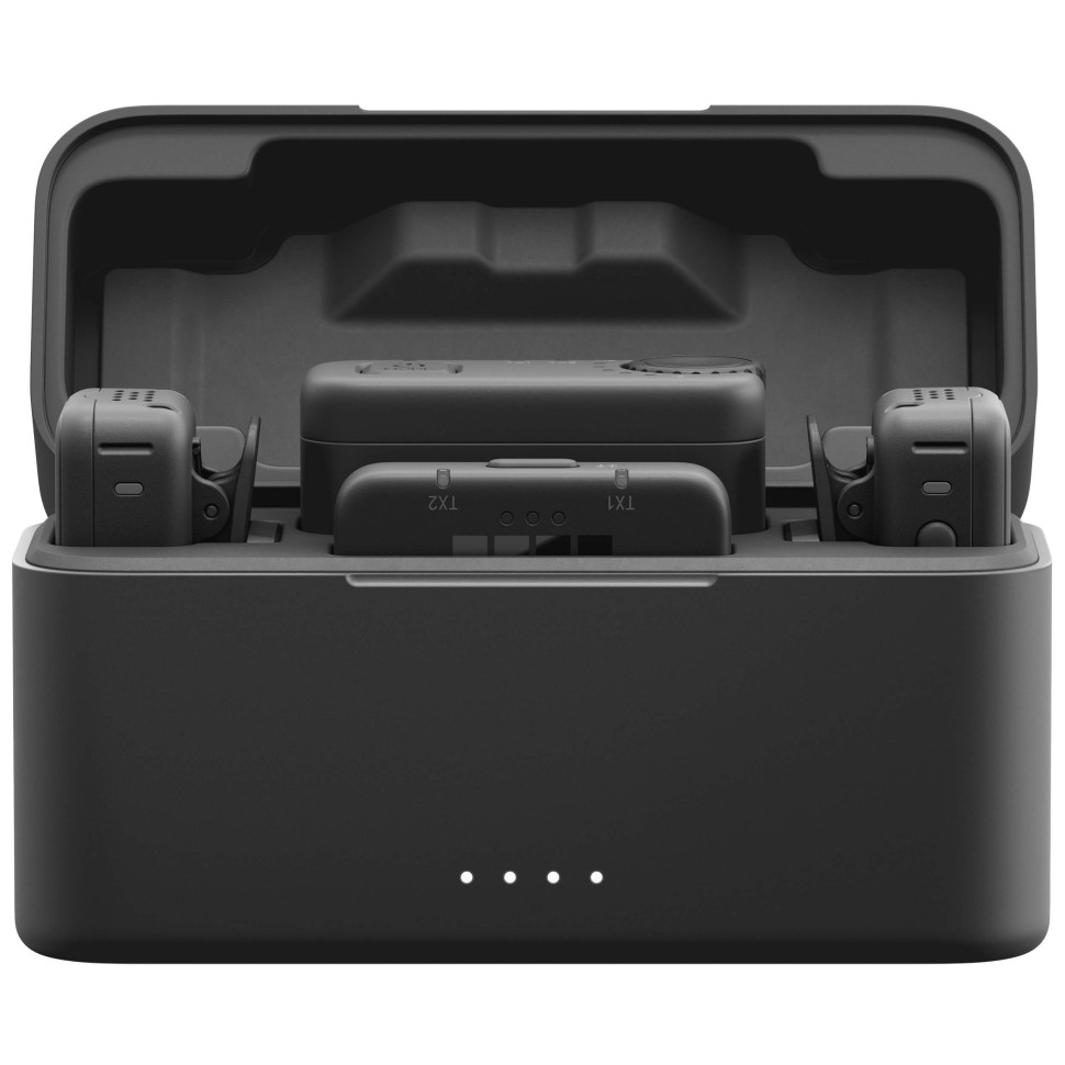 Радіосистема GoPro Wireless Mic, два мікрофони, зарядний чохол (AWMIC-010-EU)