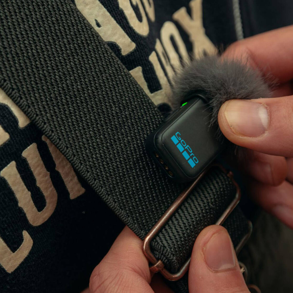 Радіосистема GoPro Wireless Mic, два мікрофони, зарядний чохол (AWMIC-010-EU)