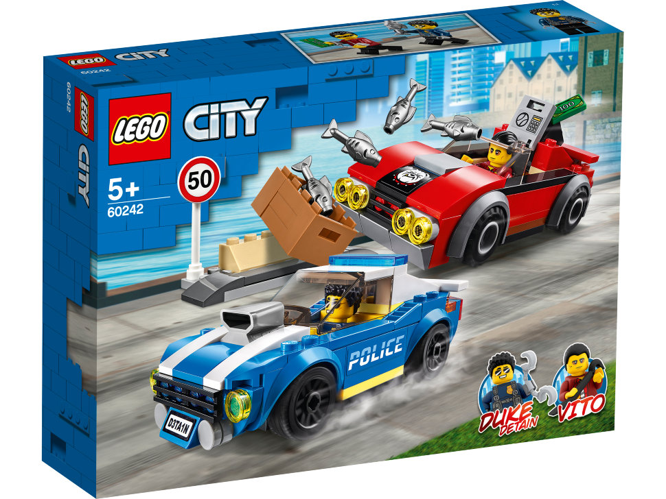 Конструктор Lego City: арест на шоссе (60242)