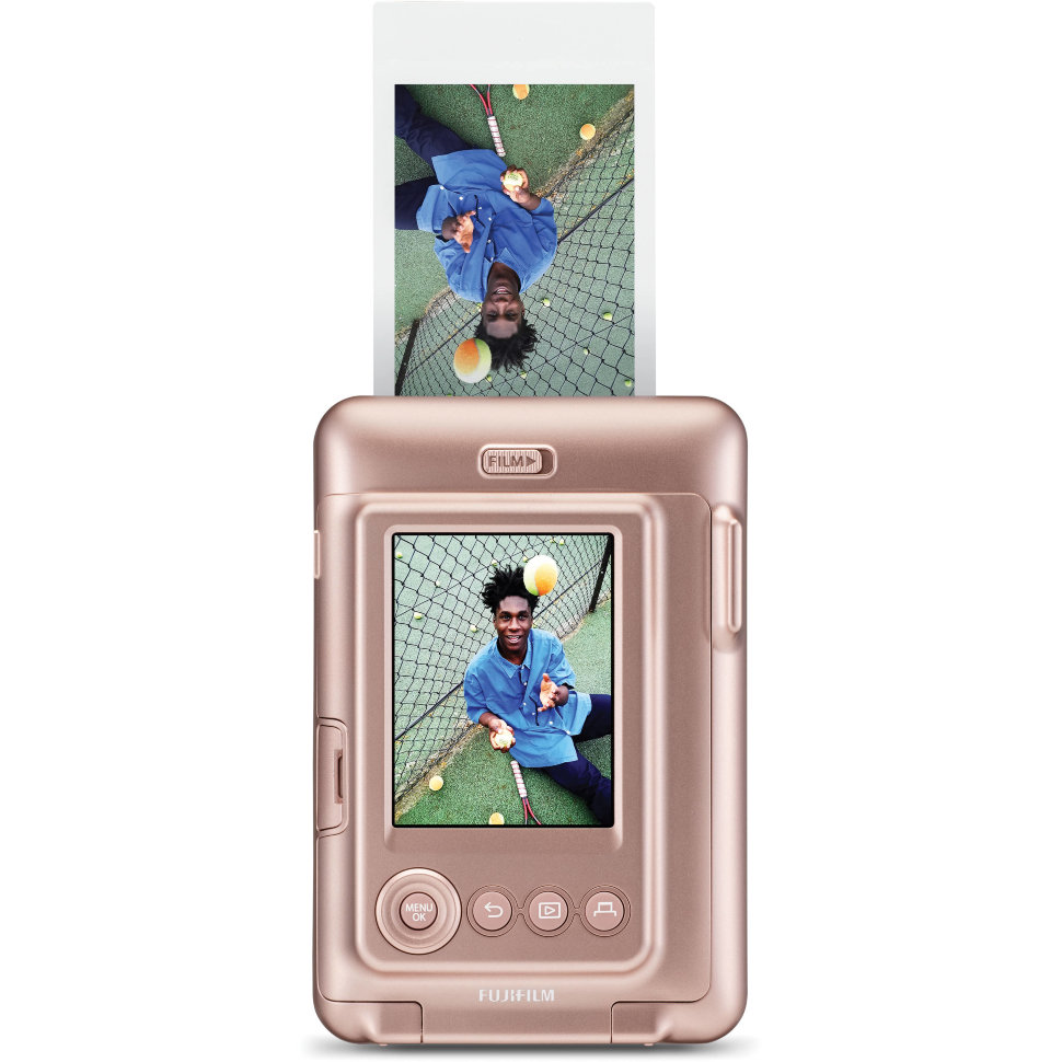 Фотокамера моментальной печати Fujifilm Instax Mini LiPlay Blush Gold (16631849)