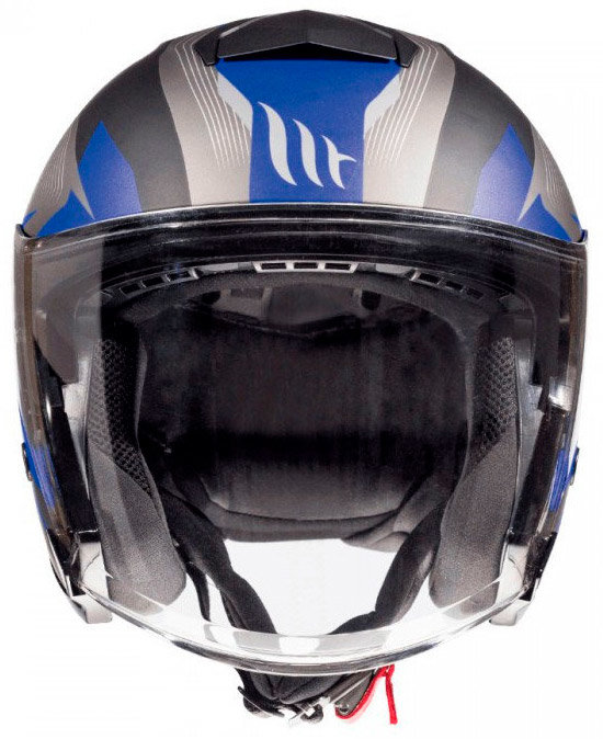 Мотошлем MT Helmets Thunder 3 Jet Wing Matt Blue