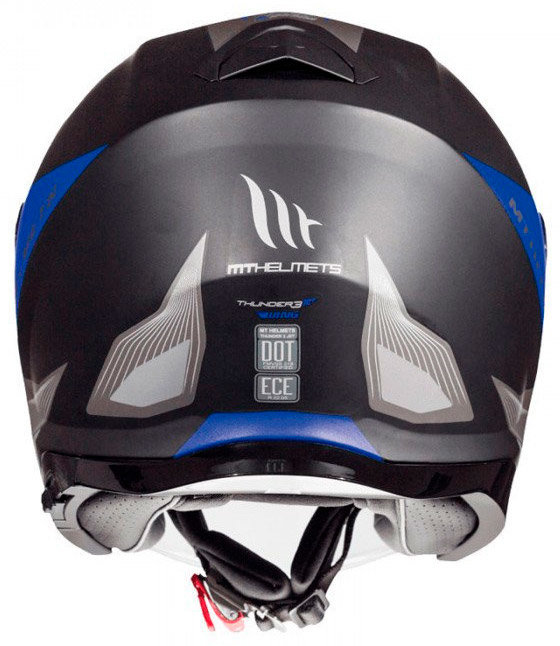 Мотошлем MT Helmets Thunder 3 Jet Wing Matt Blue