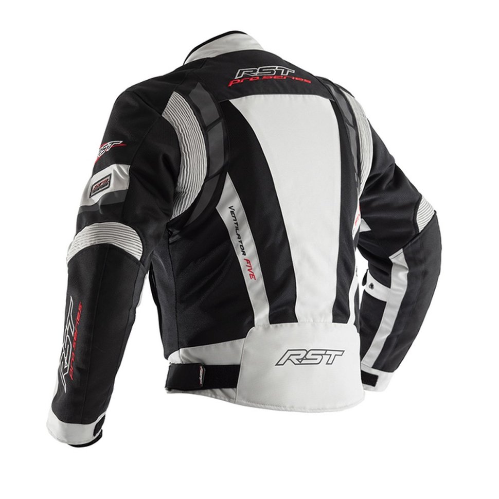 Мотокуртка мужская RST 102702 Pro Series Ventilator V CE Mens Textile Jacket Silver/Black