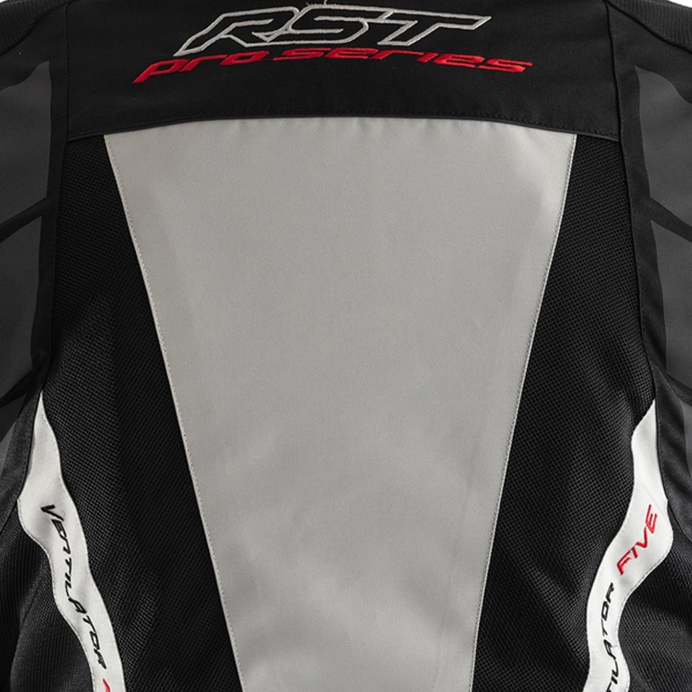 Мотокуртка мужская RST 102702 Pro Series Ventilator V CE Mens Textile Jacket Silver/Black