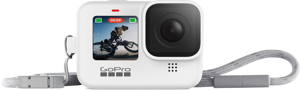 Силиконовый чехол с ремешком GoPro Sleeve & Lanyard for Hero 12, Hero 11, Hero 10, Hero 9 (ADSST)