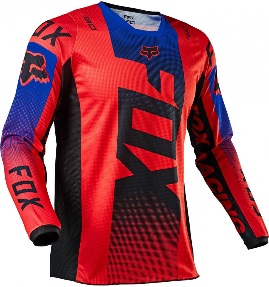 Мотоджерсі Fox 180 Oktiv Jersey Flo Red