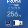 Карта пам'яті Samsung 256GB microSDXC Class 10 UHS-I U3 V30 A2 PRO Plus + SD Adapter (MB-MD256KA/RU)