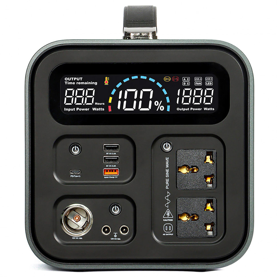 Зарядная станция Flashfish Portable Power Station UA550 (FFUA550) (550 Вт·ч / 600 Вт)