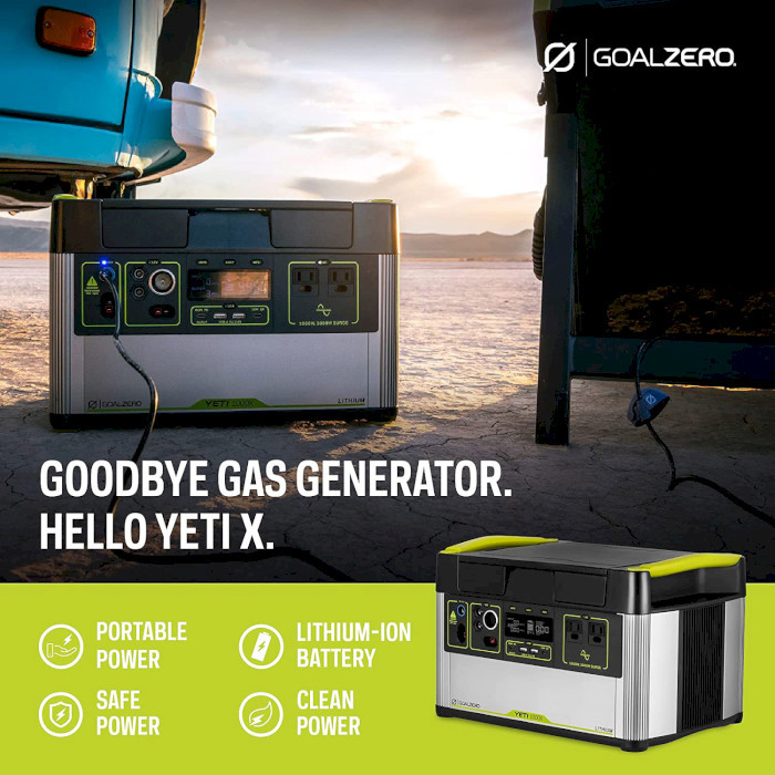 Зарядная станция Goal Zero YETI 1000X (983 Вт·ч / 1500 Вт) (YETI 1000X 36210)